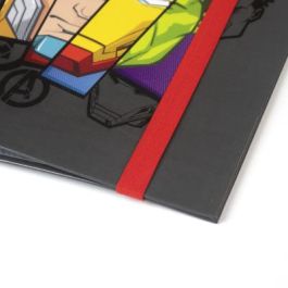 Carpeta de anillas The Avengers A4 Negro (26 x 32 x 4 cm) Carpeta de anillas The Avengers A4 Negro (26 x 32 x 4 cm)