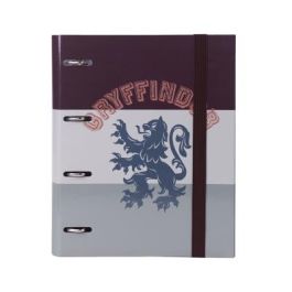 Carpeta de anillas Harry Potter Gryffindor Gris A4 Rojo (26 x 32 x 4 cm) Carpeta de anillas Harry Potter Gryffindor Gris A4 Rojo (26 x 32 x 4 cm)