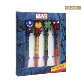 Set de Bolígrafos Marvel 4 Piezas Multicolor Precio: 8.49999953. SKU: B16BRARXHZ