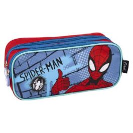 Portatodo Doble Spider-Man Rojo Azul 22,5 x 8 x 10 cm
