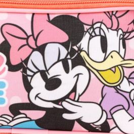 Portatodo Doble Minnie Mouse Rosa 22,5 x 8 x 10 cm