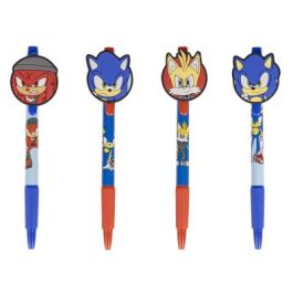 Set de Bolígrafos Sonic 4 Piezas Multicolor