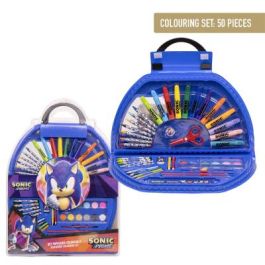 Set de Papelería Sonic Maletín Azul oscuro