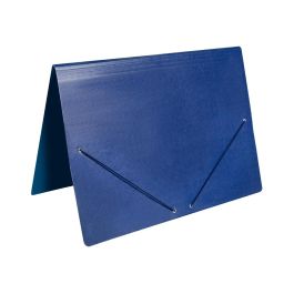 Carpeta Planos Liderpapel A2 Carton Gofrado N 12 Azul