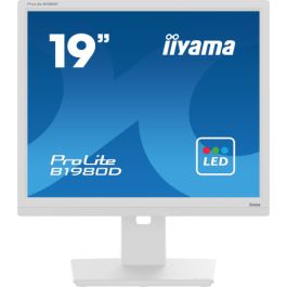 iiyama ProLite B1980D-W5 pantalla para PC 48,3 cm (19") 1280 x 1024 Pixeles SXGA LCD Blanco Precio: 159.95000043. SKU: B14D3B5LTC