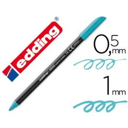 Rotulador Edding Punta Fibra 1200 Azul Turquesa N.14 Punta Redonda 0.5 mm 5 unidades Precio: 3.50000002. SKU: B1H66NNZAP