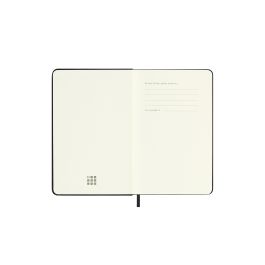 AGENDA 2024 TAPA DURA 12 MESES DIARIA P (9 x 14 CM) NEGRA MOLESKINE DHB12DC2Y24