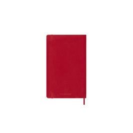 Agenda 2024 Tapa Blanda 12 Meses Diaria L (13 X 21 Cm) Roja Moleskine DSF212DC3Y24