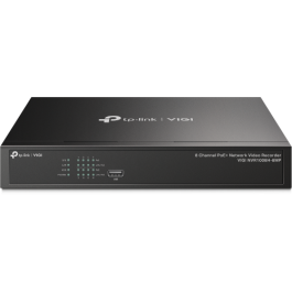 TP-Link VIGI NVR1008H-8MP Grabadore de vídeo en red (NVR) Negro Precio: 490.95000042. SKU: B135HA9Y9L