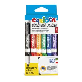 Caja 6 Rotuladores Clip Whiteboard Colores Surtidos Carioca 42921 Precio: 2.8919. SKU: B1587LZ7FE