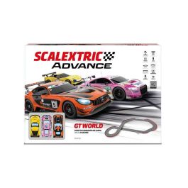 Pista scalextric gt world advance. incluye punte,vallas,pista 7,22 m de pista. 252x180 cm Precio: 450.0111. SKU: B1E447YCRT