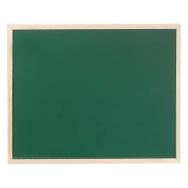 Pizarra Verde Q-Connect Marco De Madera 40x30 cm Sin Repisa