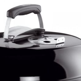 Barbacoa de carbón WEBER Compact Kettle Ø47 cm - Acero cromado - Negro