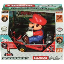 Coche radio control mario kart escala 1:18 2.4ghz ,bateria y cargador