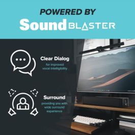 Creative Sys,Spkr Stage Se Bluetooth Multimedia Under Monitor Soundbar