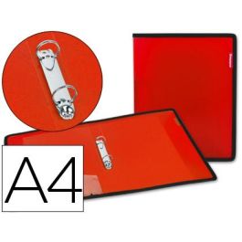 Carpeta Liderpapel 2 Anillas 25 mm 43030 Polipropileno Roja Con Bolsa Y Tarjetero Con Ribete Negro Precio: 3.6211995248. SKU: B14SD57ZJ3