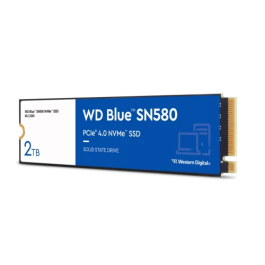 Disco SSD Western Digital WD Blue SN580 2TB/ M.2 2280 PCIe/ Full Capacity