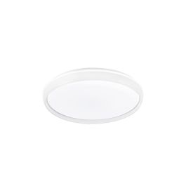Cristalrecord Plafón LED Charly 46W 5060 lm 3CCT Ø40x7 cm Blanco
