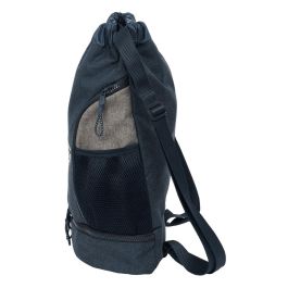Mochila Saco Infantil Kappa Dark navy Gris Azul marino 35 x 40 x 1 cm