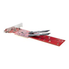 StarTech.com B Tarjeta PCIe 4.0 Dual para 2 SSDs M.2 NVMe/AHCI, hasta 7.8 GB/s por unidad, compatible con RAID 0, 1 y JBOD