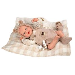 Muñeco reborn ruben c/cojin, cuerpo blando 45 cm Muñeco reborn ruben c/cojin, cuerpo blando 45 cm