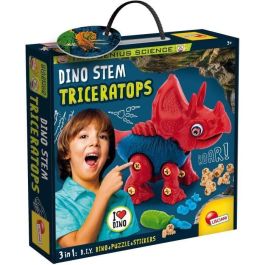 Lisciani giochi- I`ma Genius Dino Stem Triceratops, 92420, No aplicable - 8008324092420