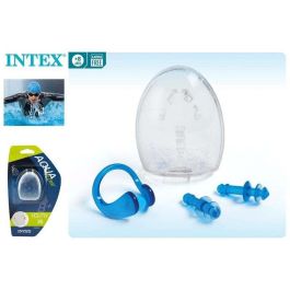 Intex Tapones para oidos y clip nasal (+ 8 años)