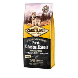 Carnilove Alimento para Perros Adultos Fresh Pollo Conejo Joints 12 kg Precio: 77.5900004. SKU: B1BJMHMNS9
