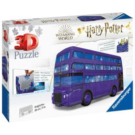 Ravensburger Puzzle 3D Harry Potter Autobús Noctámbulo - 216 Piezas, Modelo Realista, Easyclick Ravensburger Puzzle 3D Harry Potter Autobús Noctámbulo - 216 Piezas, Modelo Realista, Easyclick