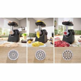 Bosch MFWS430B Picadora de Carne Serie 4, 3 Rejillas de Trituración, Marcha Atrás, Negra Bosch MFWS430B Picadora de Carne Serie 4, 3 Rejillas de Trituración, Marcha Atrás, Negra