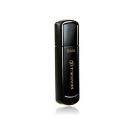 Transcend JetFlash 350 Memoria USB 64GB Negro