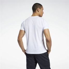 Camiseta de Manga Corta Hombre Reebok Graphic Series Linear Logo Blanco 2XL