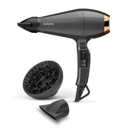 BaByliss 6719 Secador de Pelo Profesional 2200W Motor AC 115 km/h Iónico Difusor, 2 Boquillas, Aire Frío, 2 Temp/Vel BaByliss 6719 Secador de Pelo Profesional 2200W Motor AC 115 km/h Iónico Difusor, 2 Boquillas, Aire Frío, 2 Temp/Vel