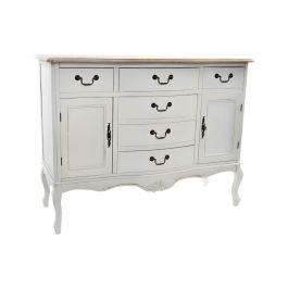 DKD Home Decor Buffet Tradicional Abeto con 6 Cajones y 2 Puertas Blanco Marrón Claro 118x45x90 cm Colección Versalles3 Precio: 523.88999982. SKU: S3010347