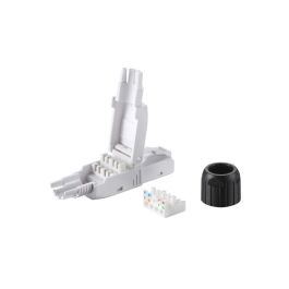 Equip Conector RJ45 Cat.6A UTPMontaje sin Herramientas Kit 5 Uds Color Blanco