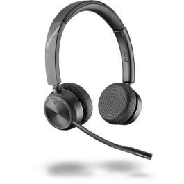 Poly Savi 7220 Auriculares Inalámbricos DECT Estéreo para Teléfonos Fijos Oficina, Hasta 12h Autonomía, 120m Alcance