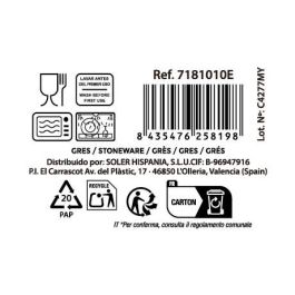 Inde Mug Albada 350 cc - Taza de cerámica 8 cm Ancho x 9,4 cm Alto x 12 cm Largo (48 Unidades)