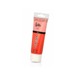 Liderpapel Pintura Acrílica Tubo Plástico 60 ml Rojo Bermellón