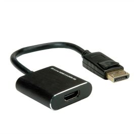 ROLINE 12.03.3164 Adaptador DisplayPort 1.4 a HDMI 4K Macho Hembra 0.15m