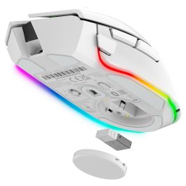 Razer Basilisk V3 Pro Ratón Inalámbrico Óptico Bluetooth USB-C Blanco 30000 DPI para Gaming con Diseño Ergonómico Mano Derecha