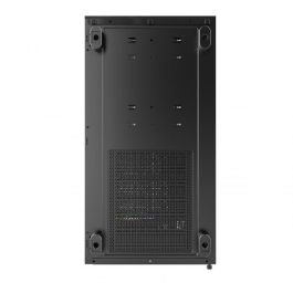 Montech XR TG Caja de PC Torre Negra ATX, micro ATX, Mini-ITX con Iluminación y Filtro Anti-polvo