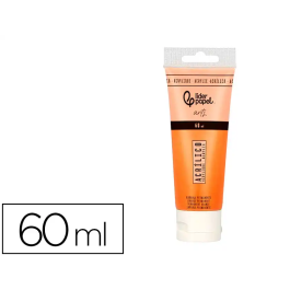 Liderpapel Pintura Acrílica Tubo de Plástico 60 ml Color Naranja Permanente Precio: 2.50000036. SKU: B1JJD7T5XR