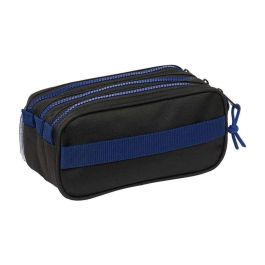 Portatodo Triple Naruto Ninja Azul Negro 21,5 x 10 x 8 cm Portatodo Triple Naruto Ninja Azul Negro 21,5 x 10 x 8 cm