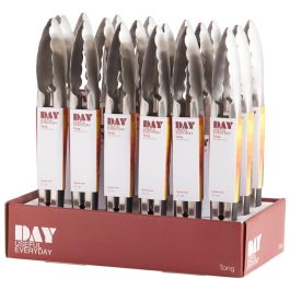 Day Pinzas de Cocina 27 cm con Bloqueo de Cierre de Acero Inoxidable