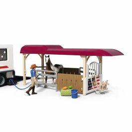 Schleich 42705 Figura de Camioneta y Remolque Ecuestre Horse Club Series