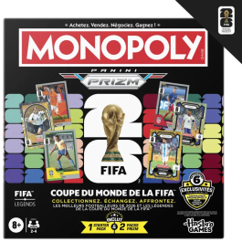 Monopoly - Juego de Mesa FIFA World Cup 2026 con Cartas Panini Prizm, Edad 8+ Precio: 58.49999947. SKU: B1HXZEG27M