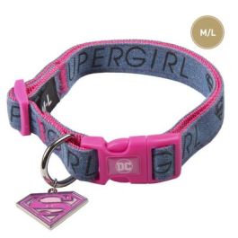 Collar para Perro Superman Rosa M/L