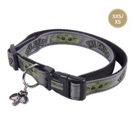 Collar para Perro The Mandalorian XXS/XS Gris Collar para Perro The Mandalorian XXS/XS Gris