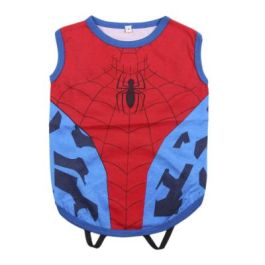 Camiseta Para Perro Single Jersey Spiderman Rojo