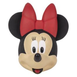 Juguete para perros Minnie Mouse Negro Rojo Látex 8 x 9 x 7,5 cm